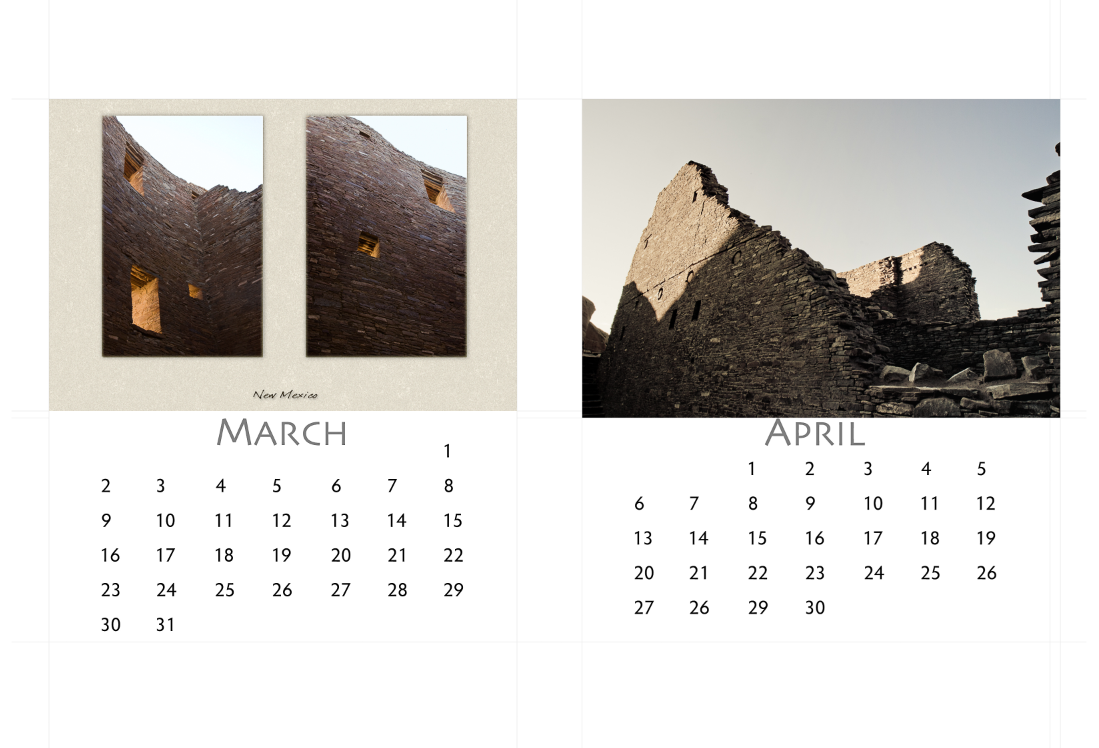 3 to 2 aspect ratio cd jewel case calendar march and april 2014