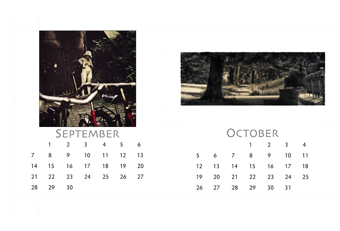 variable aspect ratio cd jewel case calendar september and october 2014